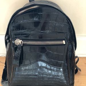 Tom Ford new custom crocodile backpack.